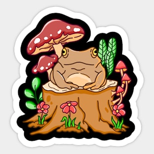 Toad Life Sticker